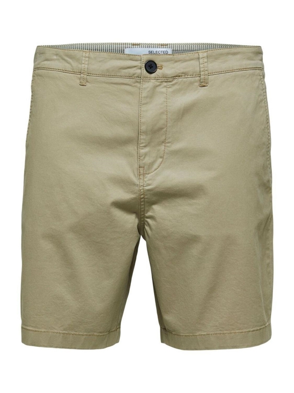 Selected Comfort Homme Flex Shorts - Chinchilla